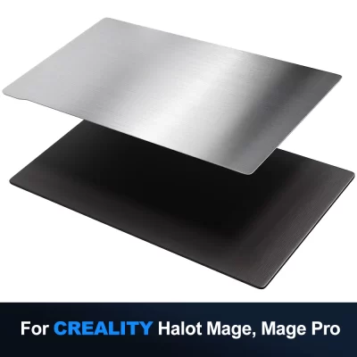Resina 3d impressora flex edifício placa para crealidade halot mage, mate pro, 231x131mm