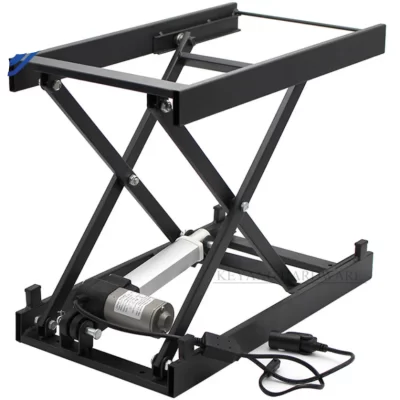 Mesa de centro elétrica 220V, suporte dobrável e acessórios de hardware para casa