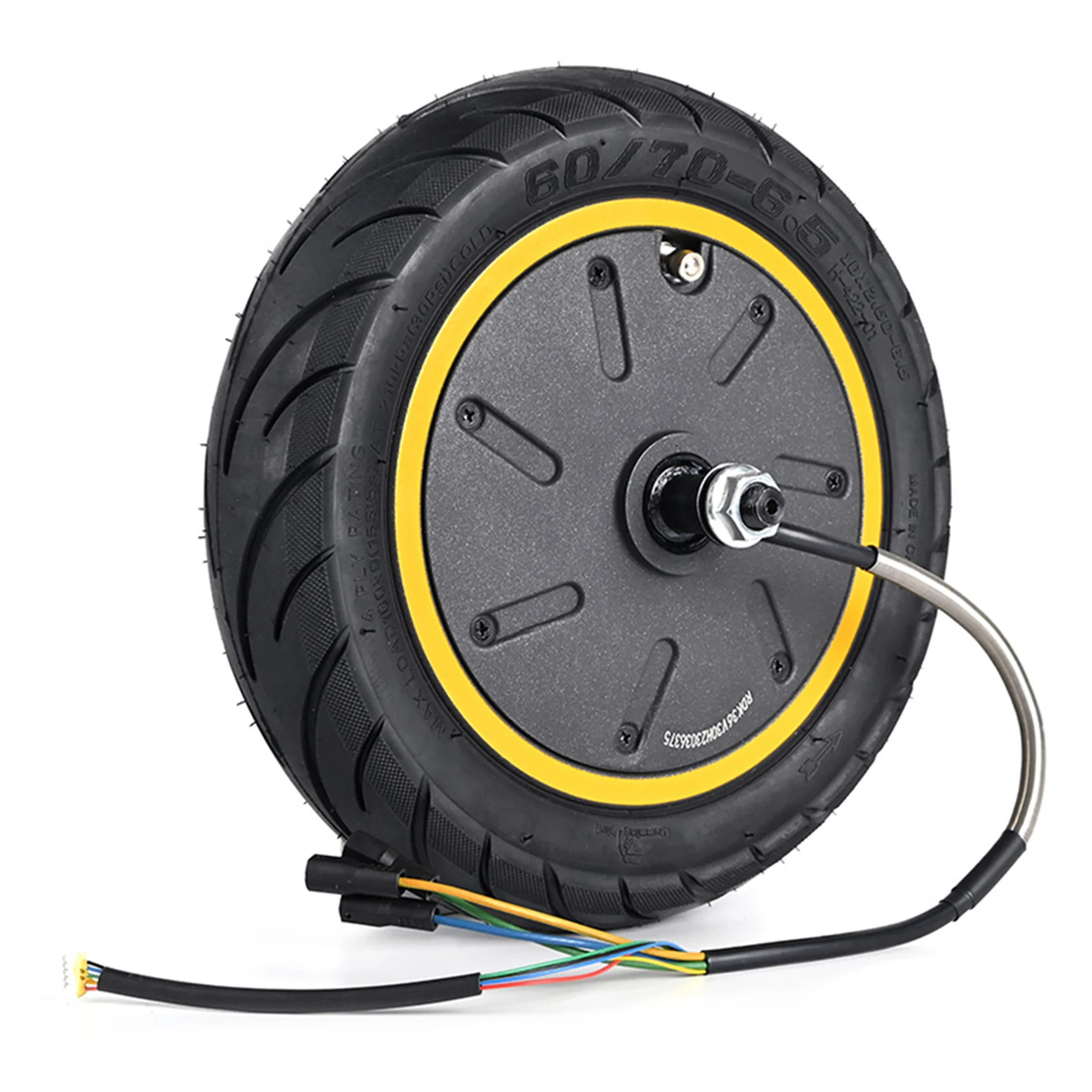 Roda do motor para Ninebot Max G30 Scooter elétrico, condução traseira, pneu do motor, reparação de motor, 60, 70, 6.5, 36V, 500W
