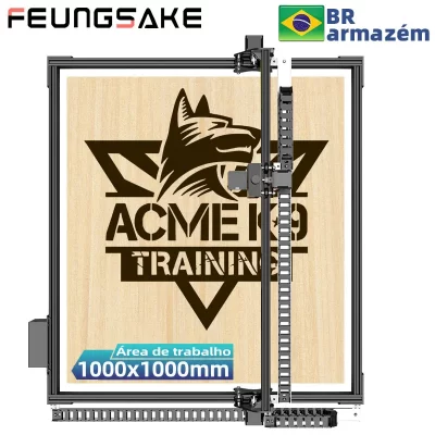 11w laser engraving machine for wood printer laser engraver and cutter machine DIY LOGO Work Area 1000x1000mm CNC Desktop