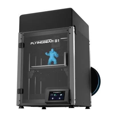 FLYINGBEAR Impressora 3D S1 Máquina totalmente em alumínio Velocidade máxima de 500 mm/s Tamanho de impressão 220x220x250mm