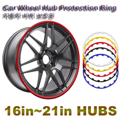 Anel de proteção para roda de carro, resistente, 17/18/19/20/21 unidades, 4 pacotes para tesla modelo 3 y, bmw benz audi hyundai