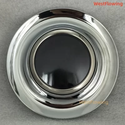 Tampas centrais de roda flutuantes autonivelantes para range rover mansory audi mercedes-benz maybach forgiato bmw rolls-royce jantes de carro
