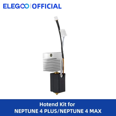 Kit ELEGOO Hotend para impressora 3D Neptune 4 Plus/Max, montagem totalmente em metal Hotend com bico, acessórios para impressora 3D ELEGOO