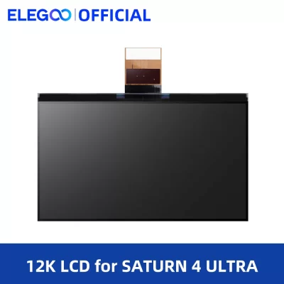 ELEGOO Tela LCD Mono 10 ''12K com Resolução 11520x5120 e Vidro Temperado 9H para Impressora 3D SATURN 4 SATURN 4 ULTRA MSLA
