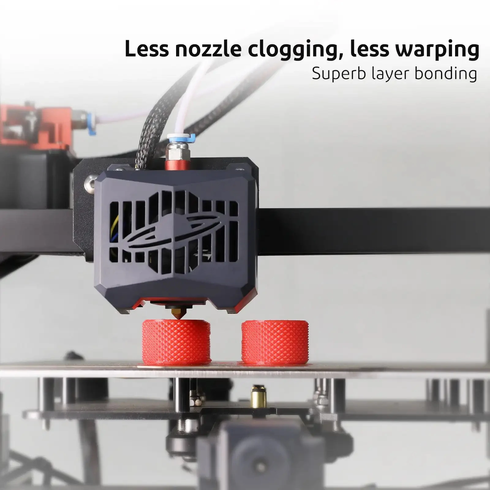 ELEGOO PLA + Filamento 1.75mm 3D PLA para material de consumíveis de impressora 3D compatível com a maioria das impressoras FDM (1KG/carretel, 2,2 lbs) - Image 4