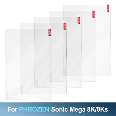 Protetor de tela para phrozen sonic mega 8k/ 8ks 15 polegadas lcd resina impressoras 3d anti risco película protetora acessórios 5 peças