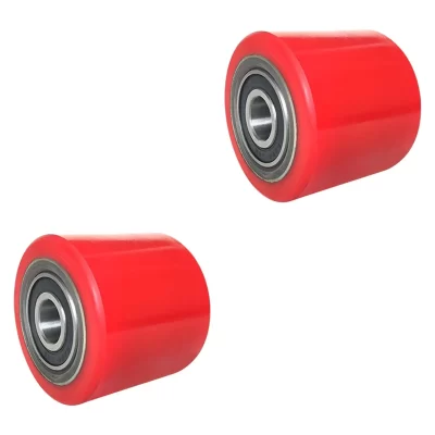 Empilhadeira portátil Roda Terra, Rodas de carga do caminhão, Profissional resistente, 2 pcs