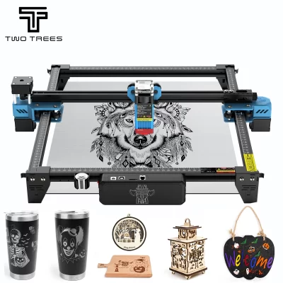 Twotrees cnc máquina de gravação a laser madeira tts 40w/80w quartzite metal gravador a laser controle wi fi mdf máquina corte acrílico