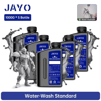 Jayo resina lavável à água para impressora 3d 405nm resina uv água-lavagem resina de impressora 3d para impressora lcd dlp material de impressão 3d