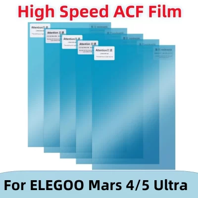 5 Peças Filme ACF 7 polegadas 235x160mm Para ELEGOO Mars 5 Ultra Mars 4 Ultra Mars 4 0.3mm UV Resina Impressoras 3D Filmes de Liberação de Folhas ACF LCD SLA