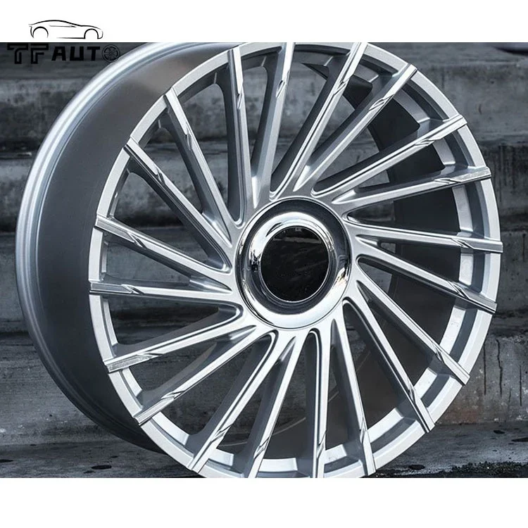 16 19 polegadas vintage liga de alumínio mag forjado carro de corrida roda cromada monobloco ouro vermelho rodas de aro - Image 4