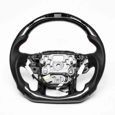 Volante aquecido de fibra de carbono de luzes LED para Land Rover, Range Rover Sport L494, 2014-2020 , 100% testado bem