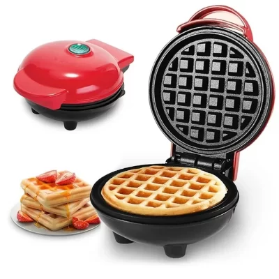 Mini waffle padeiro máquina de pão bolo cozimento sanduíche máquina de café da manhã aparelho doméstico da china baixo consumo de energia