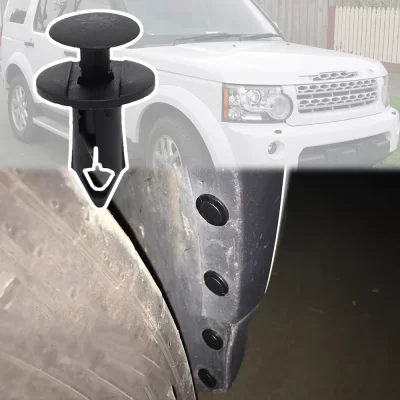 Para land rover discovery 3 l318 l319 1989 - 2016 lr4 lr3 roda arco forro motor sob bandeja lama aba fender tapete rebites clipes