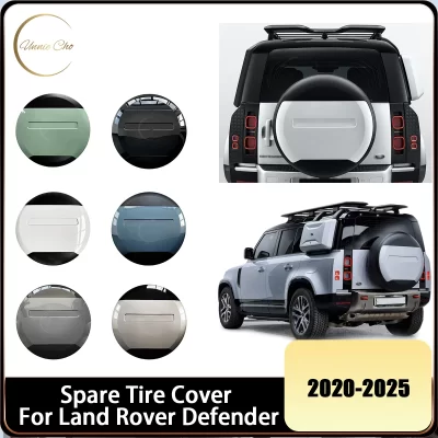 Para defender capa de pneu caso de roda de reposição para land rover defender 110 acessórios exterior 2020-2025 l663 90 130 habitação de pneu