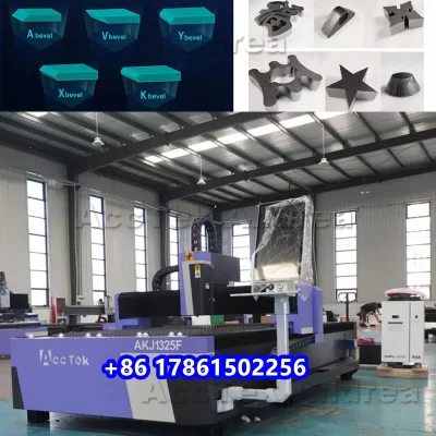 1000W 1500W MAX Raycus 1325 chapa de metal de aço inoxidável aço carbono máquina de corte a laser de fibra industrial