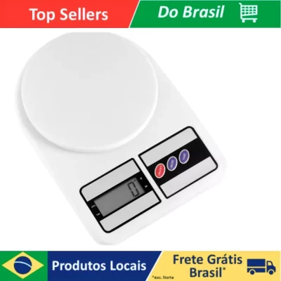 Balança Digital De Precisão 1g À 10kg Cozinha Dieta Fitness