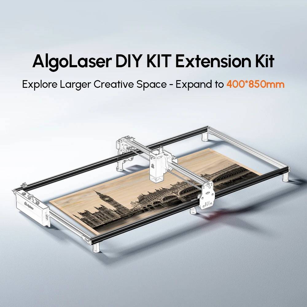 AlgoLaser Extension Kit For Longer Laser Engraver Y-axis Expansion Kit Suitablr For DIY KIT Alpha MK2 Laser Cutter and Engraver - Image 5