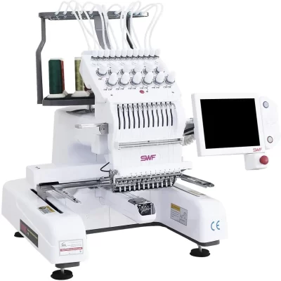 Máquina compacta do bordado do Smart-ponto, S-1201, 12 agulhas, 1200SPM, 7 "tela táctil,” 9,5x12,6 área do bordado