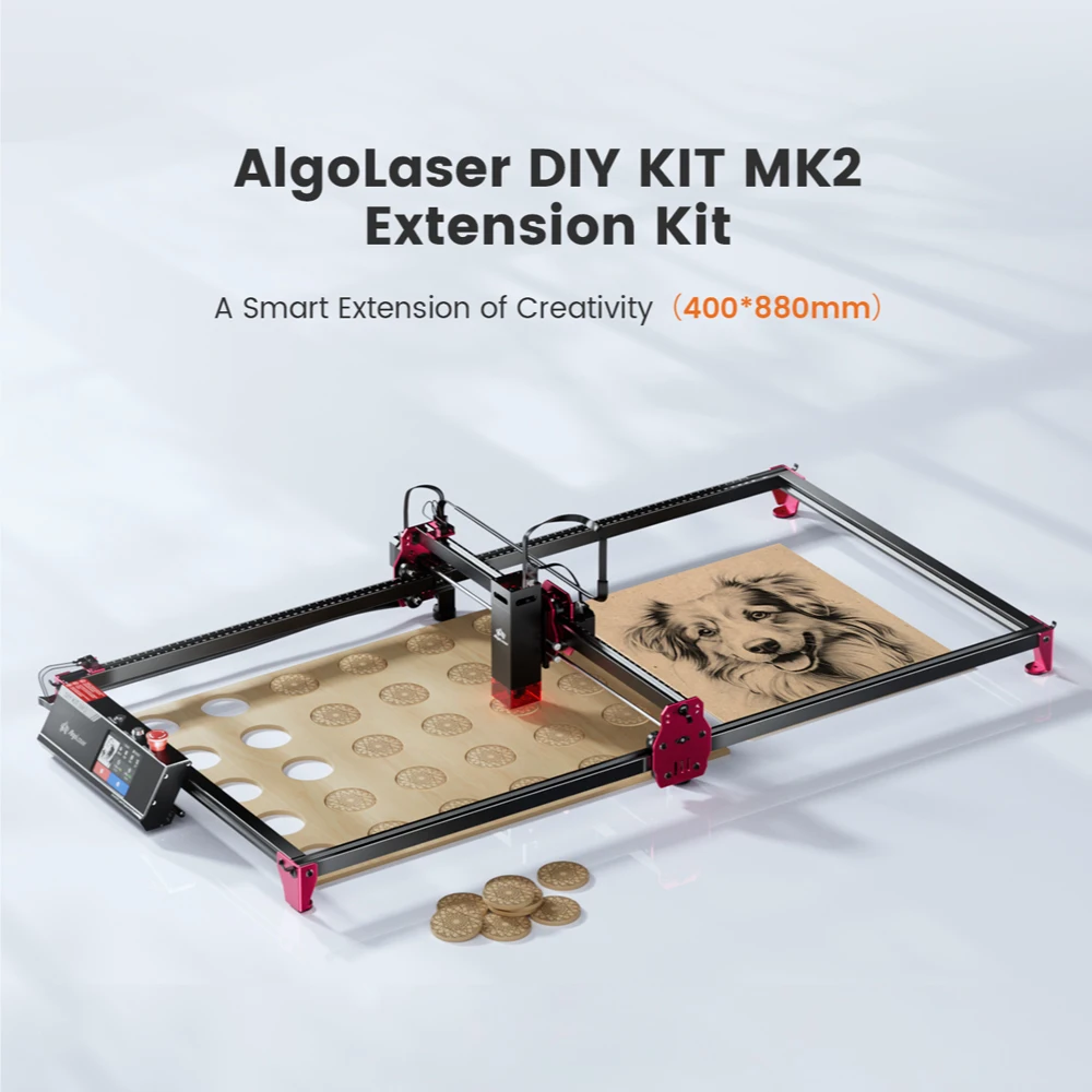 AlgoLaser Extension Kit For Longer Laser Engraver Y-axis Expansion Kit Suitablr For DIY KIT Alpha MK2 Laser Cutter and Engraver - Image 4