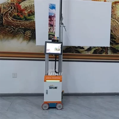 Impressora de parede com rodas 2025 AI, controle de celular, divisão automática/posicionamento de imagem, comprimento/largura ilimitada, sem instalação de cinto