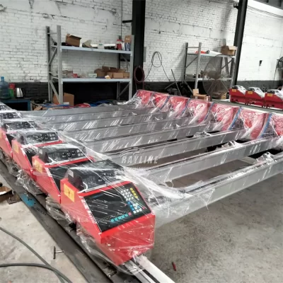 Mini máquina de corte plasma cnc 1530 2530, cortador portátil de pórtico para corte de folhas de alumínio, aço, cobre/ferro/metal