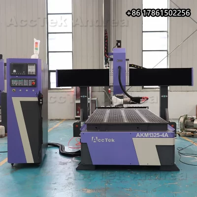 4 Axis 5Axis 1325 2030 2040 Woodworking Furniture Making Wood CNC Router Cutting Machines With Swing Spindle