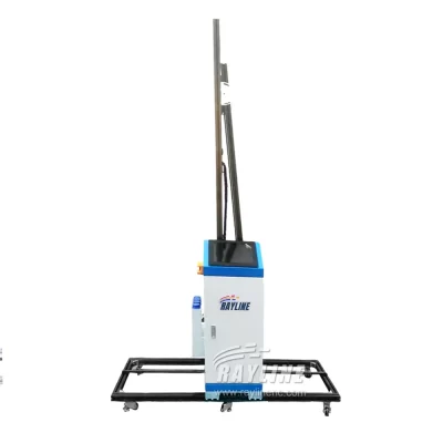 Máquina de impressora de parede vertical jato de tinta uv ao ar livre direto para parede 3d 5d máquina de impressora de pintura portátil com trilho de 6m leve