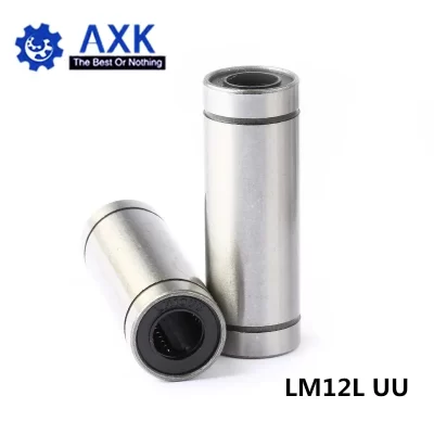 Venda imperdível 1pc lm12luu tipo longo 12mm rolamento de esferas linear cnc peças para impressora 3d