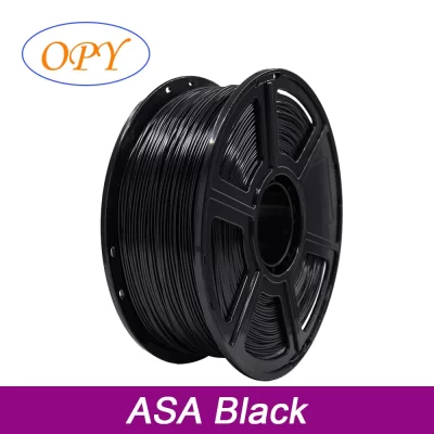Filamento ASA 1kg Preto Branco para Parada de Impressora 3D Anti UV Resistente à Prova de Proteção 1.75mm 10M 100G Filamento de Impressão 3D