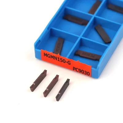 CNC Slotted Carbide Grooving Tool, Metal Torneamento Ferramentas, MGMN150, MGMN200, MGMN300, MGMN400, NC3020, NC3030, PC9030, 10pcs