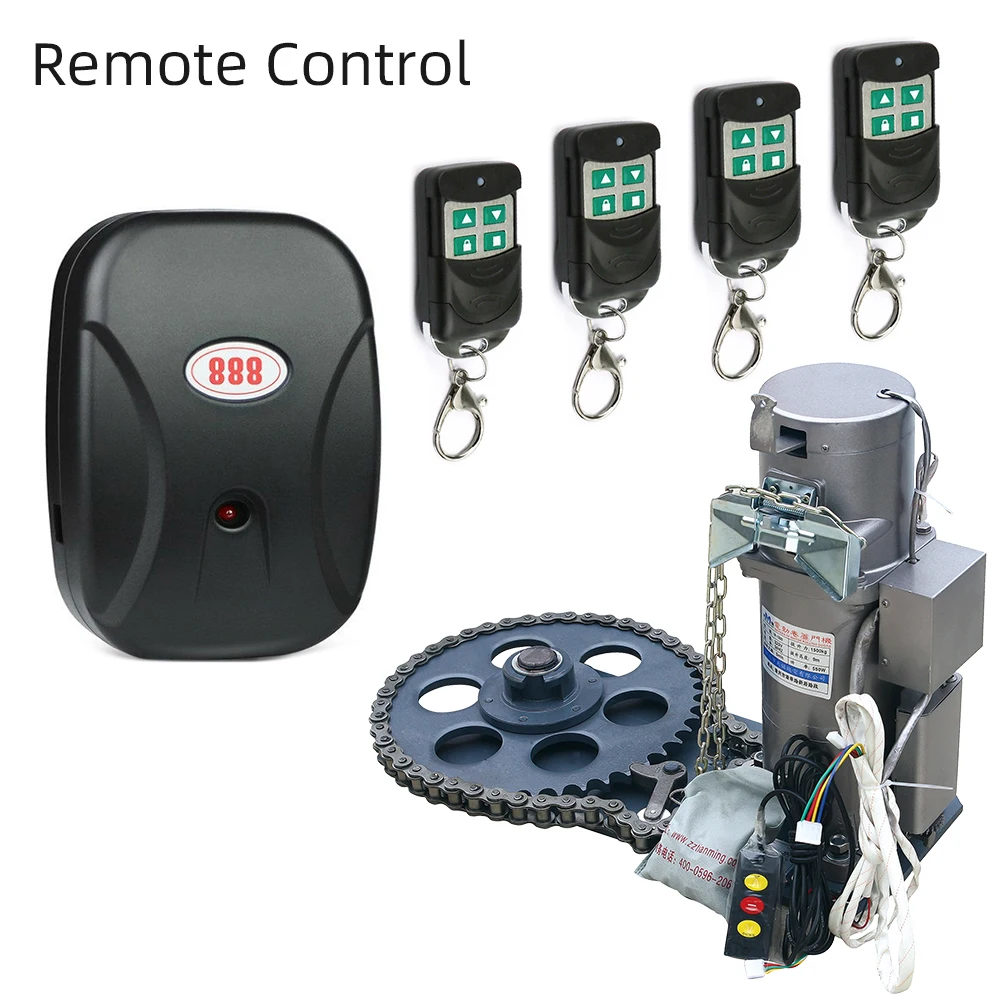 RF 433Mhz Universal Remote Control Switch Mini Controller For The Garage Door Gate External Chain Motor Smart Home Assistant