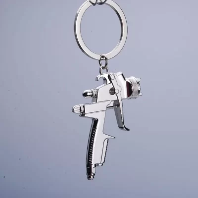 Metal nova pistola de água chaveiro ferramentas de lavagem de carro de alta pressão modelo de pistola de água chaveiro presente de festa pingente chaveiro k2011