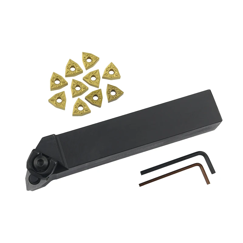 1pc wwlnr1616h08 wwlnr2020k08 wwlnl3232p08 suporte de ferramenta de torneamento triangular externo wnmg08 inserções de carboneto torno conjunto de ferramentas de corte - Image 4