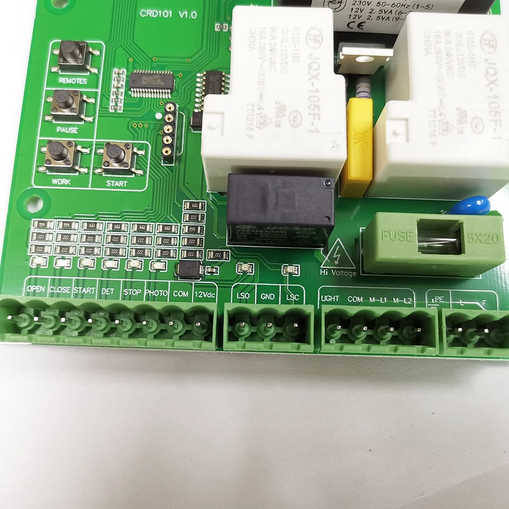 Ampla utilização abridor de portão deslizante unidade controle do motor pcb controlador placa circuito placa cartão eletrônico cartão ac versão universal - Image 5
