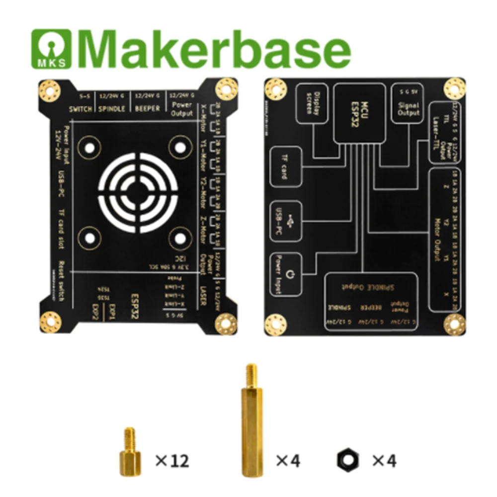 MKS DLC32 V2.0 Placa-Mãe, GRBL, 32Bits Controlador Offline, TS24-R, TS35-R Tela Sensível Ao Toque, Corte A Laser, Máquina Gravadora - Image 5