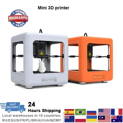 Nano mini impressora 3d diy brinquedo modelo impressão educação impressora 3d crianças envio de armazéns locais impressora 3d fdm