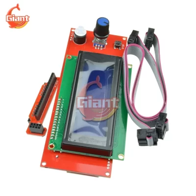 Anet a8 2004 display lcd peças de impressora 3d reprap adaptador inteligente controlador rampas reprap 1.4 1.6 mega2560 placa 2004lcd controlador
