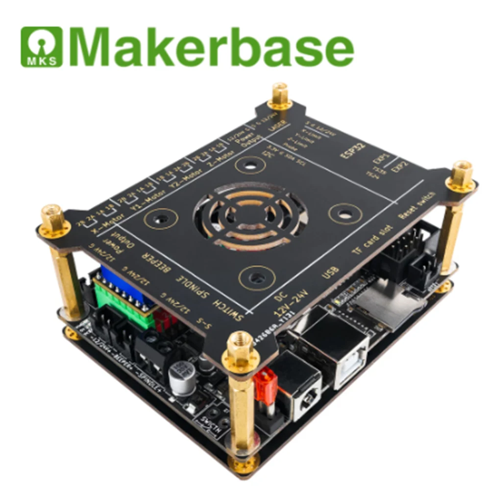 MKS DLC32 V2.0 Placa-Mãe, GRBL, 32Bits Controlador Offline, TS24-R, TS35-R Tela Sensível Ao Toque, Corte A Laser, Máquina Gravadora - Image 6