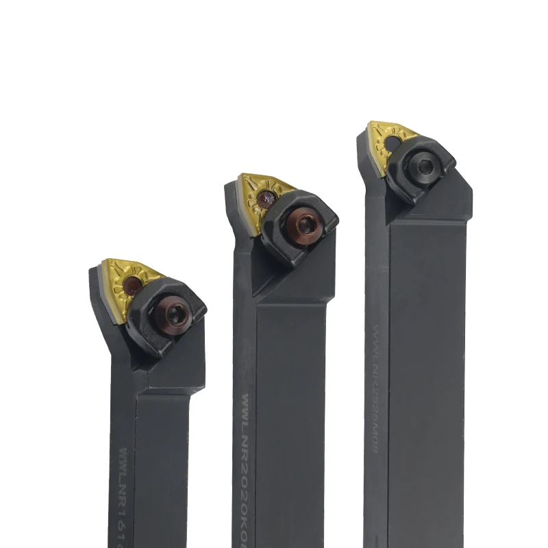 1pc wwlnr1616h08 wwlnr2020k08 wwlnl3232p08 suporte de ferramenta de torneamento triangular externo wnmg08 inserções de carboneto torno conjunto de ferramentas de corte - Image 2