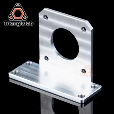 C trianglelab liga de alumínio suporte ddb nema17 suporte de montagem do motor para extrusora ddb tian extrusora aero 3dprinter