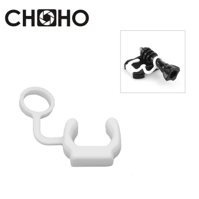 Bloqueio anti-perdido plug lock borracha de silicone branco para gopro hero 13 12 go pro acessórios dji osmo câmera de ação insta360
