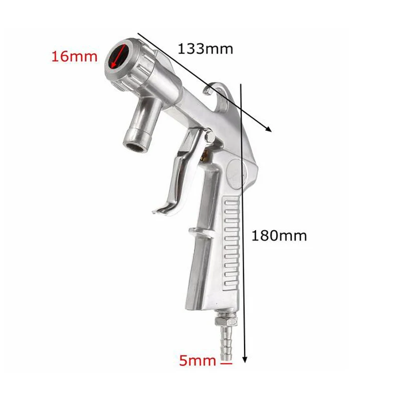 Pistola de pulverização para jato de areia, ferramenta abrasiva, bicos de cerâmica, kit de ferramentas pneumáticas - Image 5