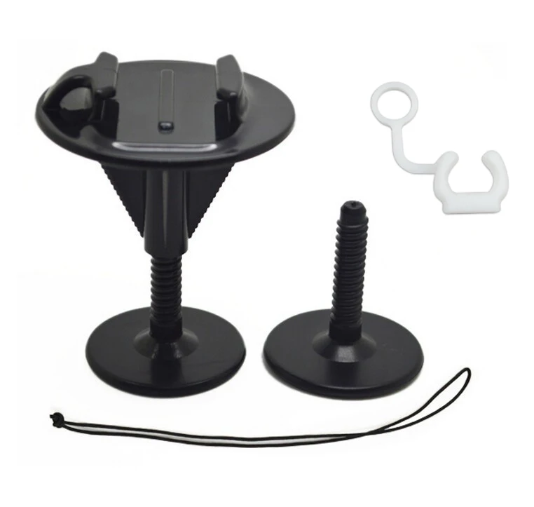 Kit de surf para prancha de surf, suporte fixo para prancha de surf + plugue de travamento de corda para câmera gopro hero 13 12 dji osmo