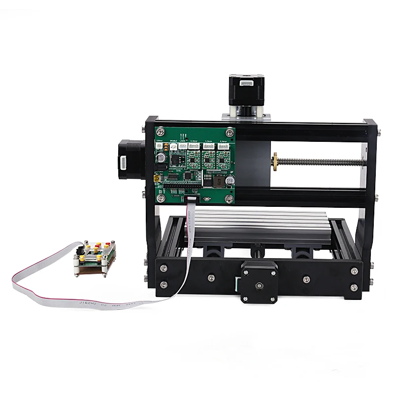 Cnc 1610 pro grbl controle diy mini máquina cnc, 3 eixos pcb fresadora, roteador de madeira gravação a laser, com controlador offline - Image 4