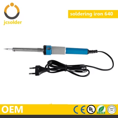 Jcd ferro de solda elétrico de alta qualidade, 110v/220v e 24v/12v 60w 40w 30w ferros de solda temperatura constante