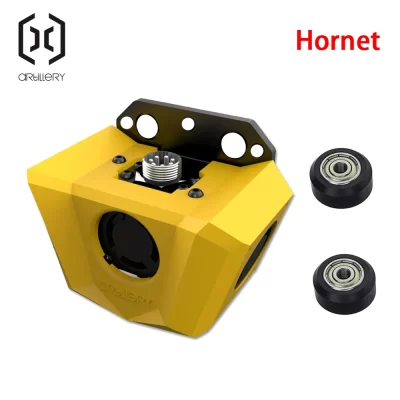 O extrusor é adequado para a impressora ARTILLERY3d Hornet, que é integrada e pode ser desmontado e montado para uso