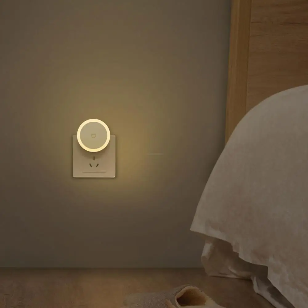 Xiaomi-Mijia Sensor de luz noturna LED inteligente, modo de toque, lâmpada para casa, corredor, quarto, corredor CA, plugue 220V - Image 6