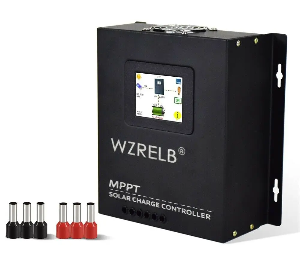 MPPT Solar Charge Controller 40A 12V/24V/48V Battery Charger Off Grid DC Generator Solar System 170V PV Solar Home - Image 3